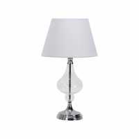 Distribuidor - Lâmpadas Diversas | Sobre Mesas Decoração | SOBREMESA KRIBERIS 1XE27 CROMO 47X25X25 CM Ref: 134871020